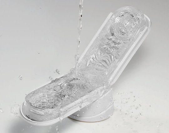 Мастурбатор Tenga Flip Zero White, змінна інтенсивність стимуляції, розкладний Sex Aura | Зображення 2