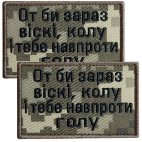 Шеврон IDEIA 87967 Україна 5*8  Сар'я Хакі