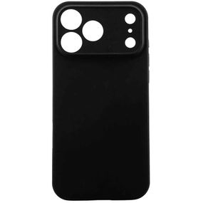 Чехол TPU Epik Black Full Camera для Apple iPhone 17 Pro (6.3") Черный