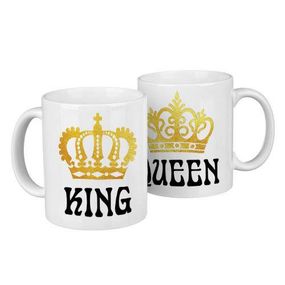 Парные кружки King, queen 330 мл (KR2_18A006)