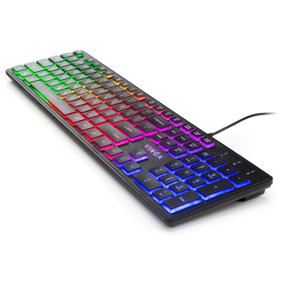Клавіатура Vinga KB410 black | Зображення 2