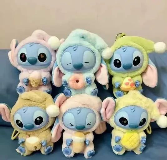 М'яка колекційна іграшка-сюрприз брелок Стіч/Stitch Labubu 15см (колір та вигляд випадковий) | Зображення 3