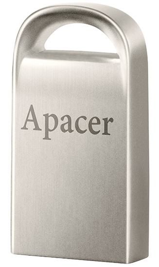 Flash Drive Apacer AH115 64GB (AP64GAH115S-1) Silver | Зображення 1