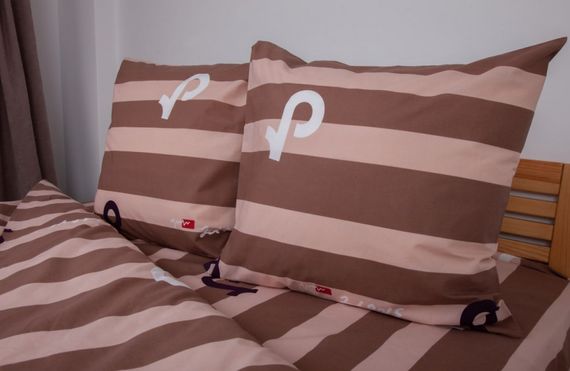 Постельное белье евро ТЕП Soft dreams Line Brown 2-03859-26454 200х215 см коричневое | Зображення 1