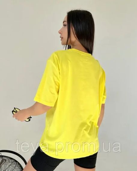 Футболка для жінок колір жовтий розмір XL FI_007517 | Зображення 2