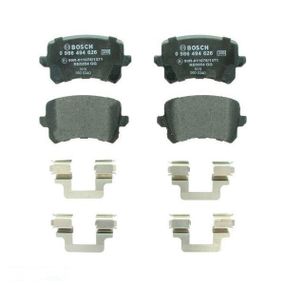 Тормозные колодки Bosch дисковые задние VW/SEAT Passat/Sharan/Alhambra ''R ''05>> 0986494344