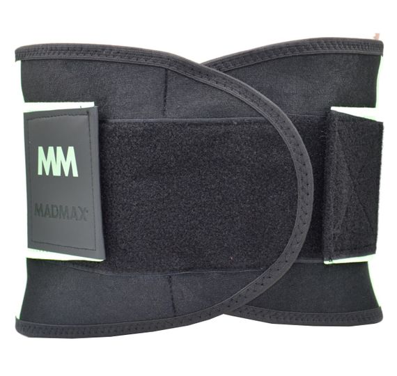 Пояс компресійний MadMax MFA-277 Slimming belt Black/neon green M | Зображення 6