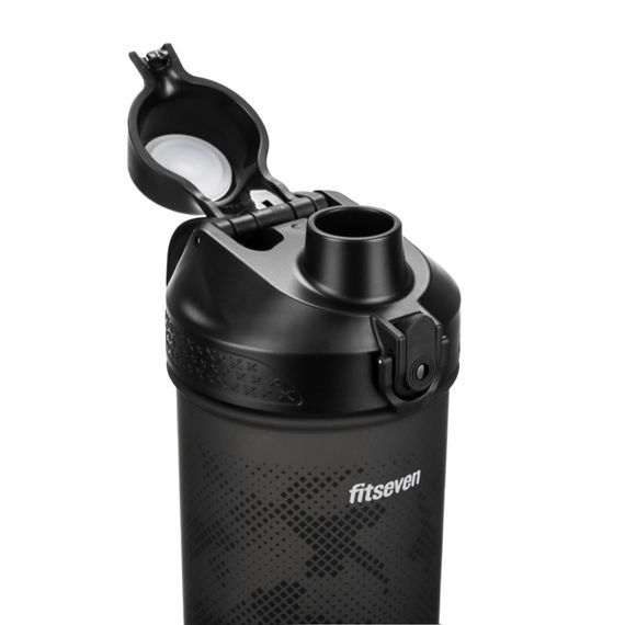 Спортивний шейкер Fitseven Infinity UZSPACE 1110(Black) 550 мл, чорний | Зображення 3