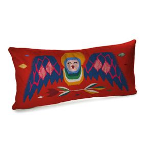 Подушка декоративна оксамитова Оберіг 50x24 см (52BP_TR007)