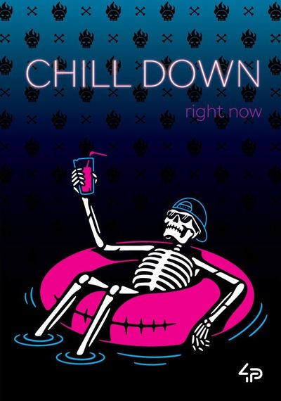 Блокнот 4Profi  "Skeleton" chill 48 листов  формат А5 904860
