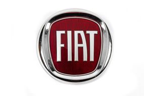 Емблема (Червоний, на штирі) 95 мм для Тюнінг Fiat