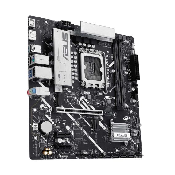 Материнcька плата ASUS PRIME B860M-K s1851 B860 2xDDR5 M.2 DP HDMI Wi-Fi BT mATX 90MB1JT0-M0EAY0 | Зображення 2
