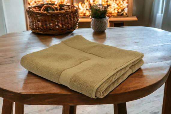 Полотенце-коврик EXP-3 Kayra 50х80 см для ног коричневый | Зображення 1