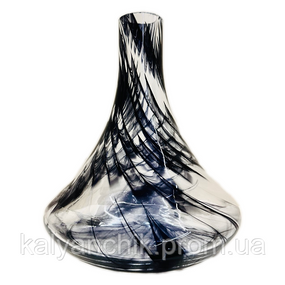 Колба для кальяна Garden SS черная с разводами