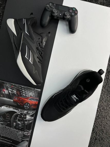 Зимові чоловічі кросівки R2eeb2ok Nano X2 Fleece Black White , фліс , В'єтнам 45 29 | Зображення 4