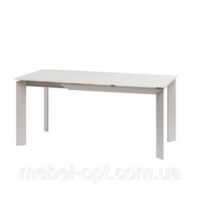 Стол Vermont Matt White матовое стекло белого цвета 1200(+500)х800х770