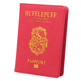 Обкладинка для паспорта SV у стилі Hufflepuff 14.5*10cm Style 14, Червоний