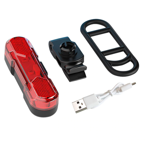 Велосипедный фонарь задний габаритный маячoк 8821-5COB micro USB, встроенный аккумулятор | Зображення 1