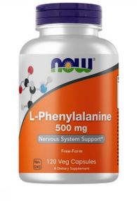 NOW L-PHENYLALANINE / L-ФЕНИЛАЛАНИН 500мг в капсулах №120