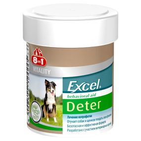 Вітаміни 8in1 Excel Deter для корекції поведінки собак 100 табл