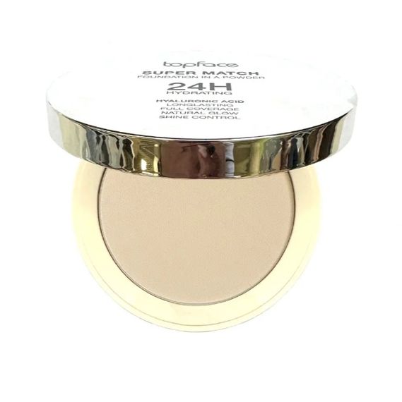 Пудра компактна TopFace Super Match Foundation PT269 - 02 Light Cream (10 g)