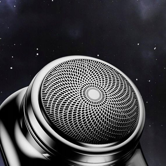 Акумуляторна міні бритва-брелок (6,5х4,6см), з USB, колір Рандом / Бездротова електробритва з вбудованим акумулятором | Зображення 5