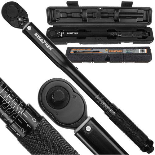 Динамометричний ключ BIGSTREN 3/8" 7-112 Нм із сертифікатом калібрування та кейсом