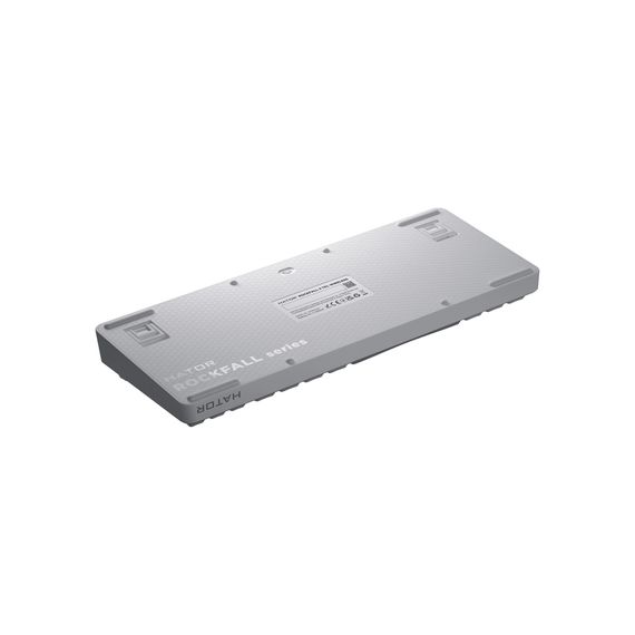 Клавіатура Hator Rockfall 3 Mecha TKL QMK/VIA Orange Wireless White (HTK851UA) | Зображення 5