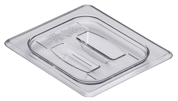 Кришка плоска з ручкою з прозорого полікарбонату для гастроємності Cambro