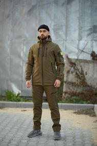 Костюм чоловічий "Reef" койот з шевроном