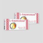 L-карнітин таблетки 0,25 г. No80