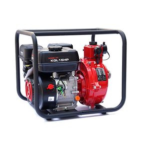 Мотопомпа бензиновая KGL15HP,производительность 15 м3/часовая,мощность 7 к.с