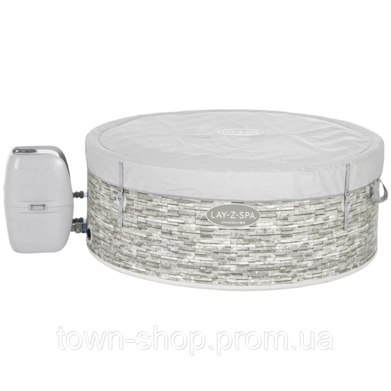 Бассейн-джакузи Bestway 60027 (155-60 см), 804 л | Зображення 1