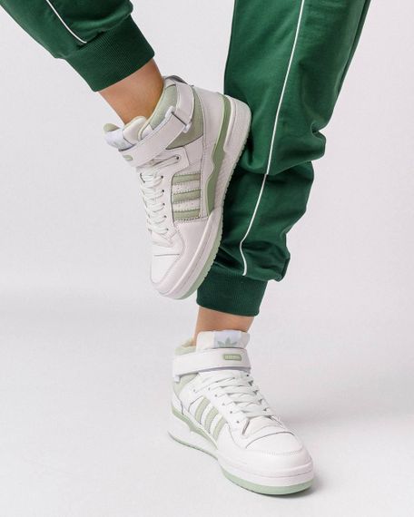 Зимові жіночі кросівки Forum 84 High BWhite Olive Fur , В'єтнам 36 23 см | Зображення 3