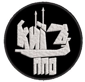 Шеврон ППО Київ (чорний)