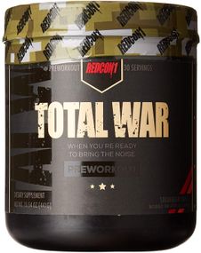 Передтренувальний комплекс Redcon1 Total War 435g (Strawberry Mango)