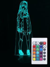 Акриловый светильник-ночник с пультом 16 цветов Зеро Ту 3 tty-n000826