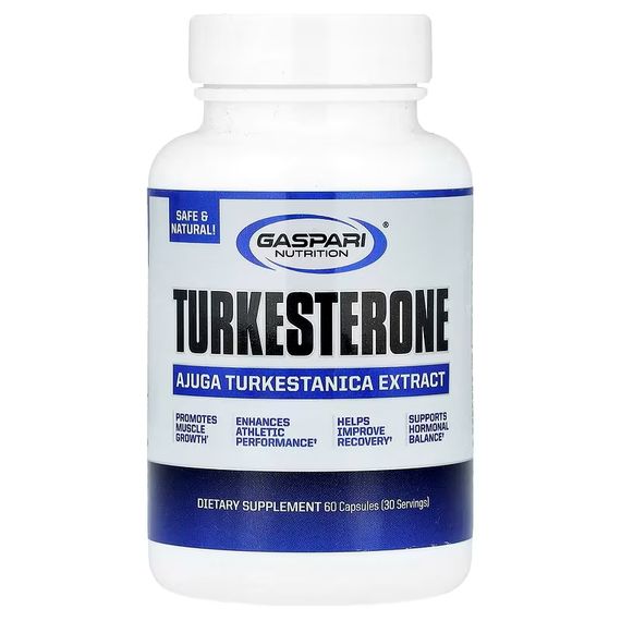 Екстракт аюги Gaspari Nutrition Turkesterone 60 капсул