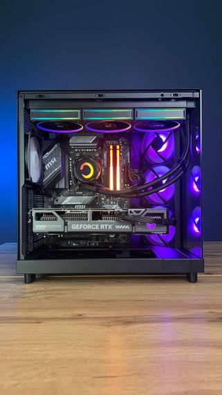 Збірка на замовлення: ігровий ПК NZXT H6 Flow Tower / AMD Ryzen 7 7800X3D (8 (16) ядер по 4,2 - 5,0 ГГц) / 32 ГБ DDR5 / 1000 ГБ SSD M.2 / nVidia GeForce RTX 5070, 12 ГБ GDDR7, 192-bit / 750 Вт | Зображення 7