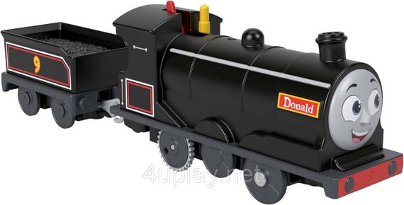 Паровозик Томас и друзья. Моторизованный поезд Дональд Thomas & Friends Motorized Toy Train Donald | Зображення 3