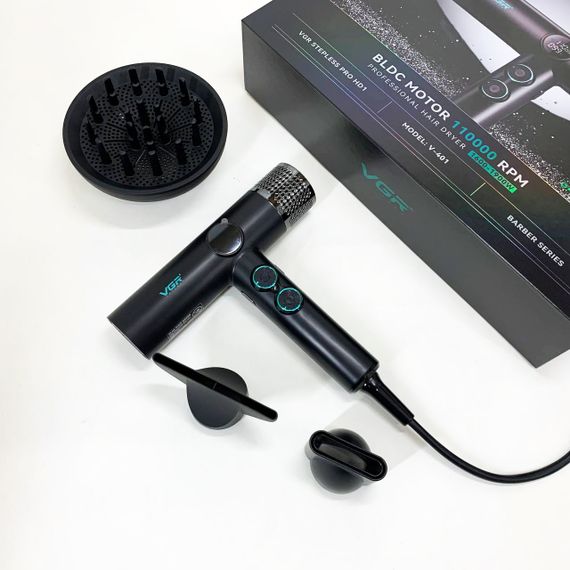 Фен професійний VGR V-401 BLACK | Зображення 2