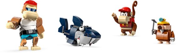 Конструктор LEGO Super Mario Поїздка у вагонетці Дідді Конґа. Додатковий набір 71425 | Зображення 4