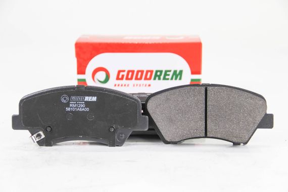 Колодки передні гальмівні Ceed/Cerato/Elantra/Equus/i30 (09-21), GOODREM (RM1290) | Зображення 1