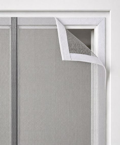 Москитная дверная сетка (белая липучка) W 90*200 см | Зображення 2