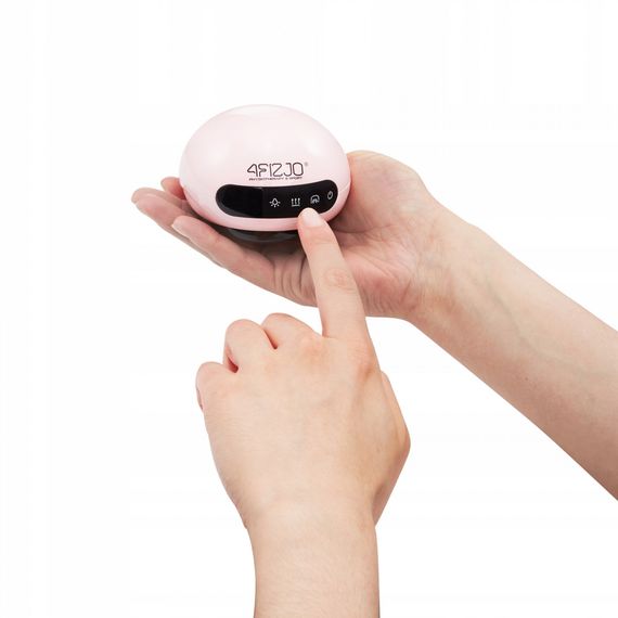 Масажна вакуумна банка 4FIZJO акумуляторна з ІЧ прогріванням 4FJ0518 Pink (P-5907739318701) | Зображення 1