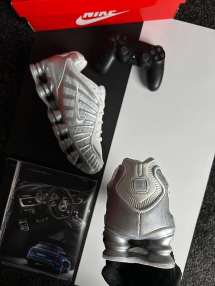 Кросівки  Shox TL White Silver весна / літо / осінь A3573 45 28,5 | Зображення 4