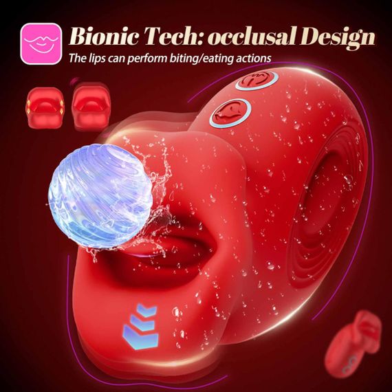 Кліторальний стимулятор - Kiss Fun Occlusal Vibration Massager Sex Aura | Зображення 9