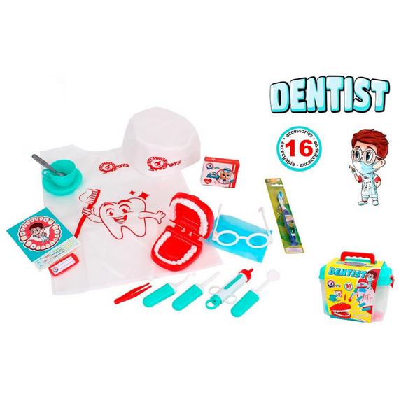 Игровой набор "Стоматолог" ТехноК 7365TXK в чемодане | Зображення 1