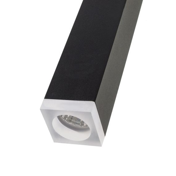 Люстра подвесная тубус LED 10W WW BK (AL-706S/1) | Зображення 3