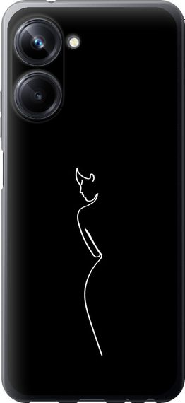 Чехол на Realme 10 Pro Силуэт1 "4590u-2945-17620"